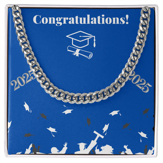 Graduation Cuban Link Chain
