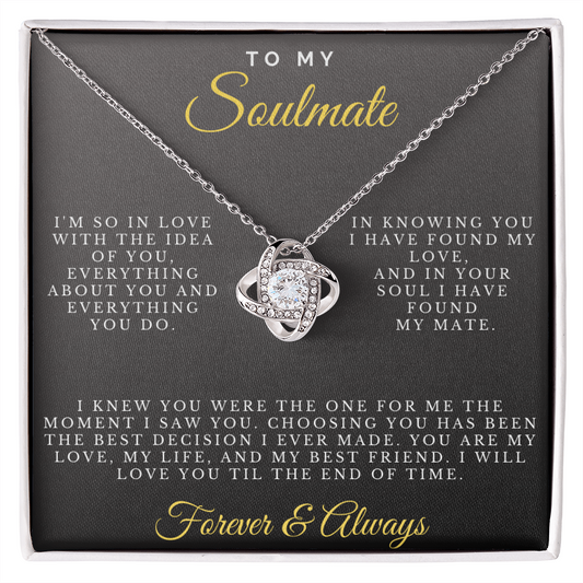 Love Knot Necklace Soulmate