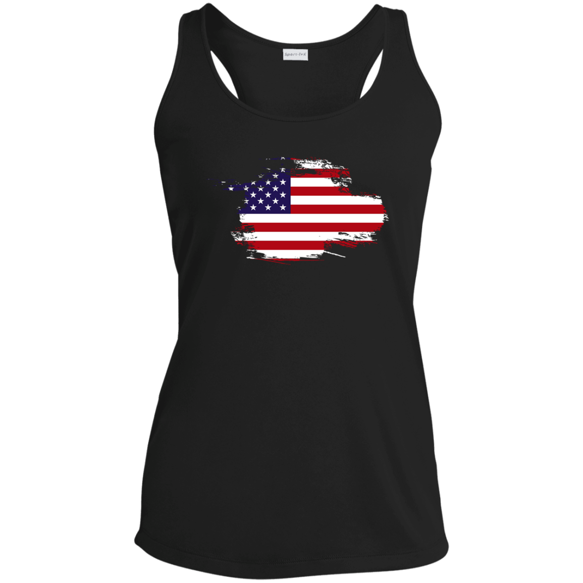 Ladies' Flag Performance Racerback Tank