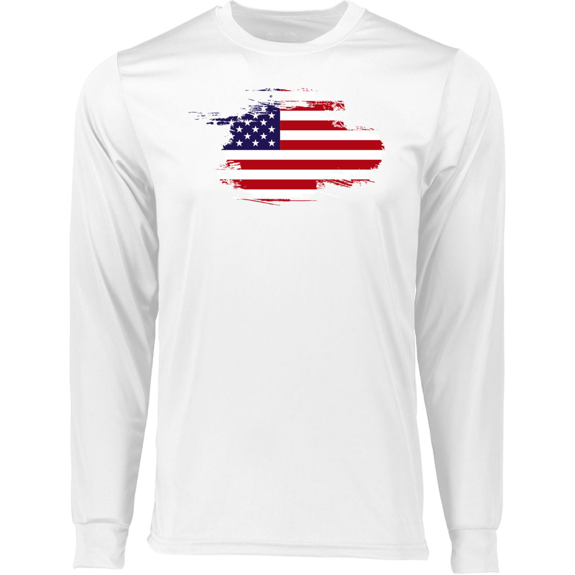 Long Flag Sleeve Moisture-Wicking Tee