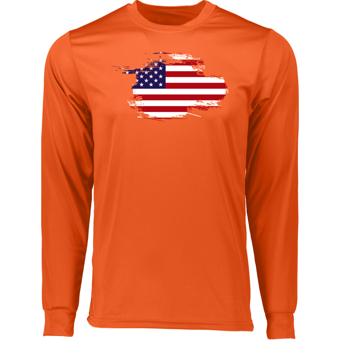 Long Flag Sleeve Moisture-Wicking Tee