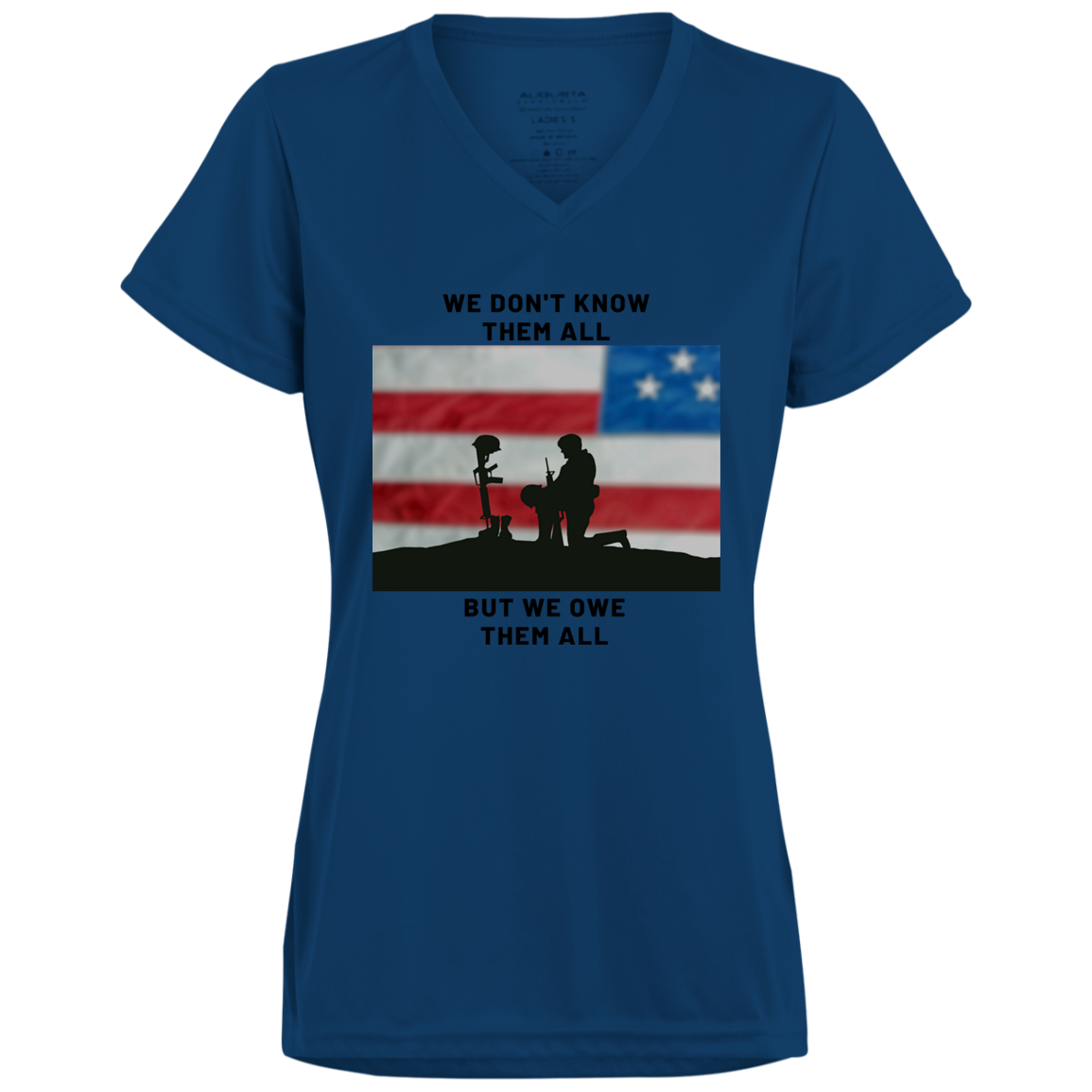 Ladies Tribute Moisture-Wicking V-Neck Tee