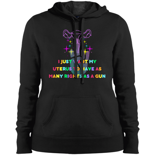 Ladies' Pullover Hooded Sweatshirt