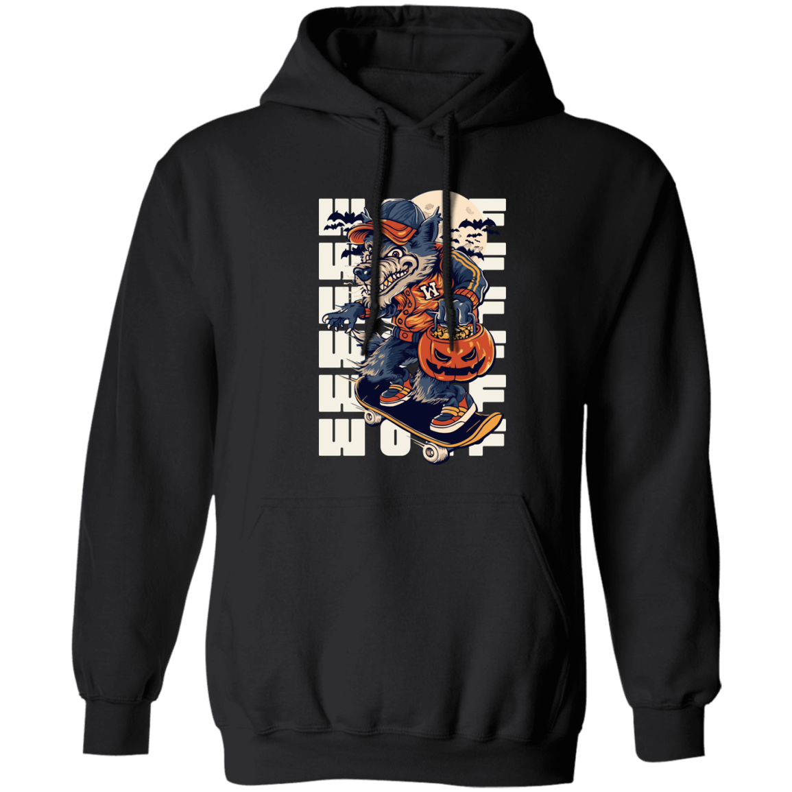 Pullover Hoodie Wolf (Closeout)