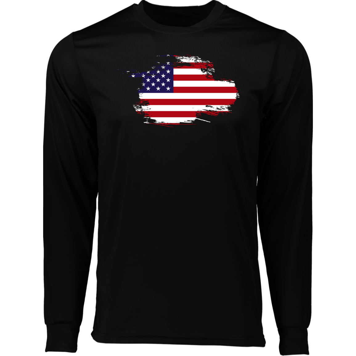 Long Flag Sleeve Moisture-Wicking Tee