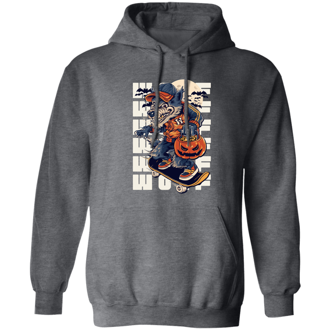 Pullover Hoodie Wolf (Closeout)