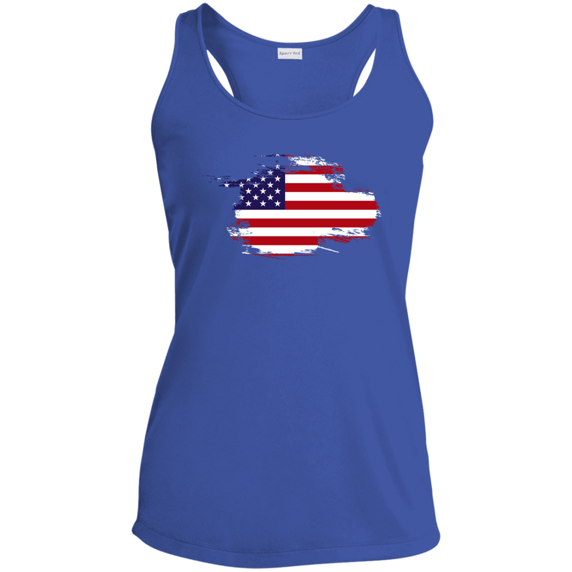 Ladies' Flag Performance Racerback Tank