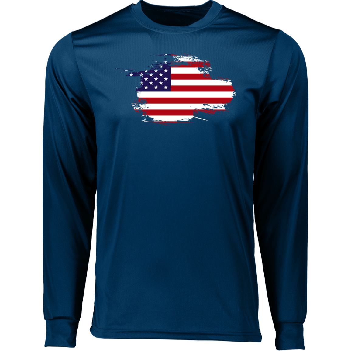 Long Flag Sleeve Moisture-Wicking Tee