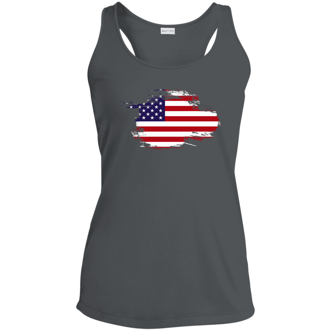 Ladies' Flag Performance Racerback Tank