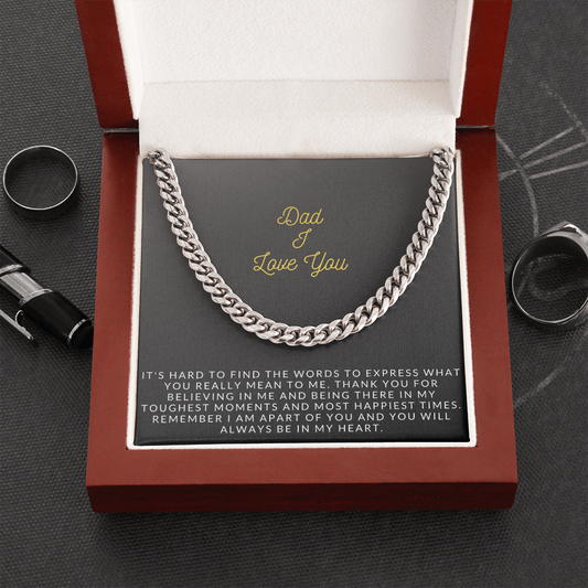 Dad Cuban Link Chain