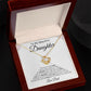 Love Knot Necklace My Beautiful Daughter