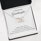 Interlocking Hearts Necklace Granddaughter
