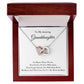 Interlocking Hearts Necklace Granddaughter