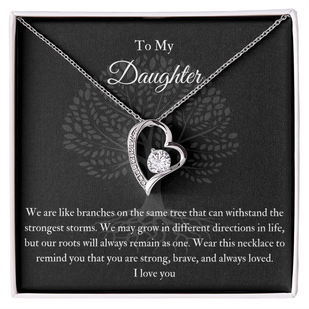 Forever Love Necklace I love you Daughter
