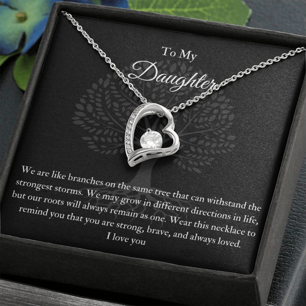 Forever Love Necklace I love you Daughter