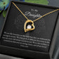 Forever Love Necklace I love you Daughter
